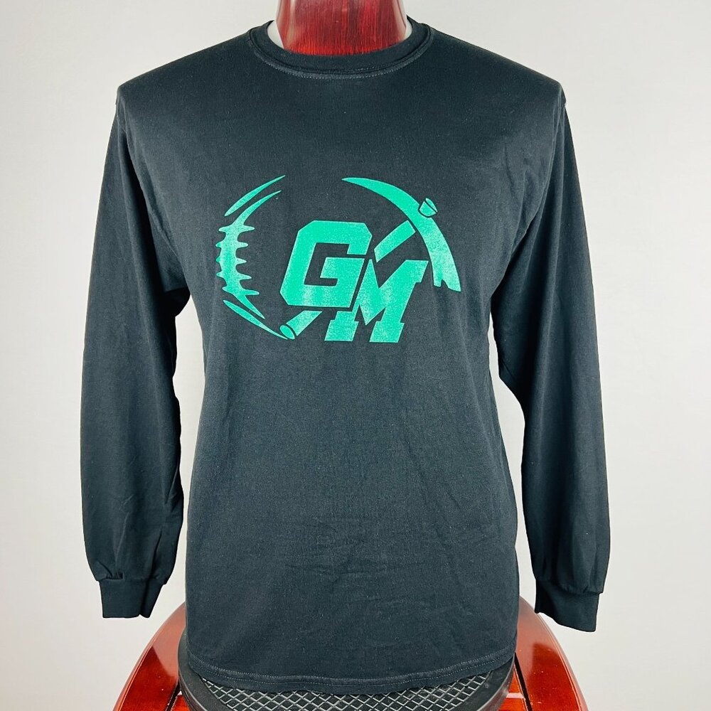Gogebic Miners Football Logo XL L/S Shirt